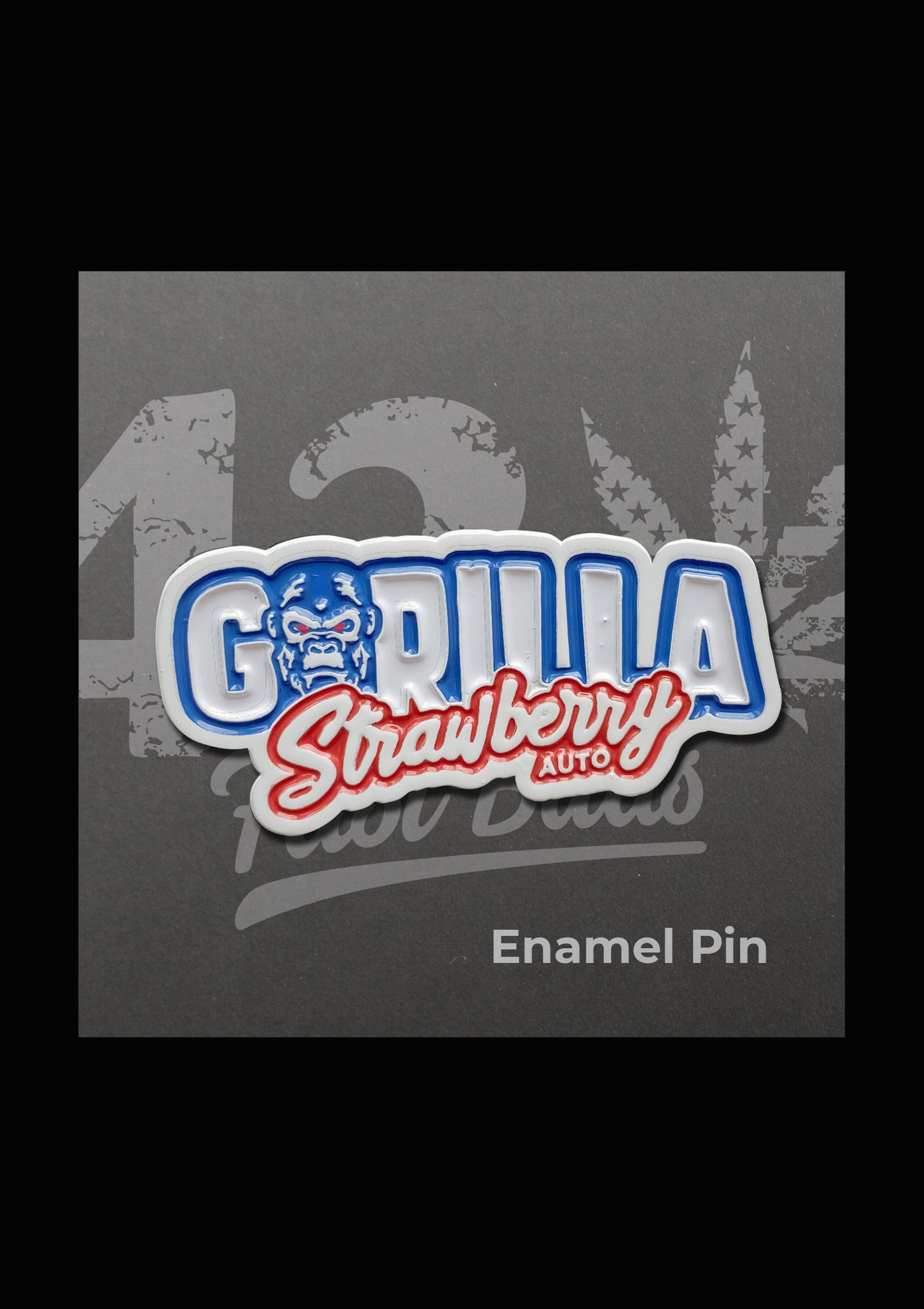 PIN STRAWBERRY GORILLA